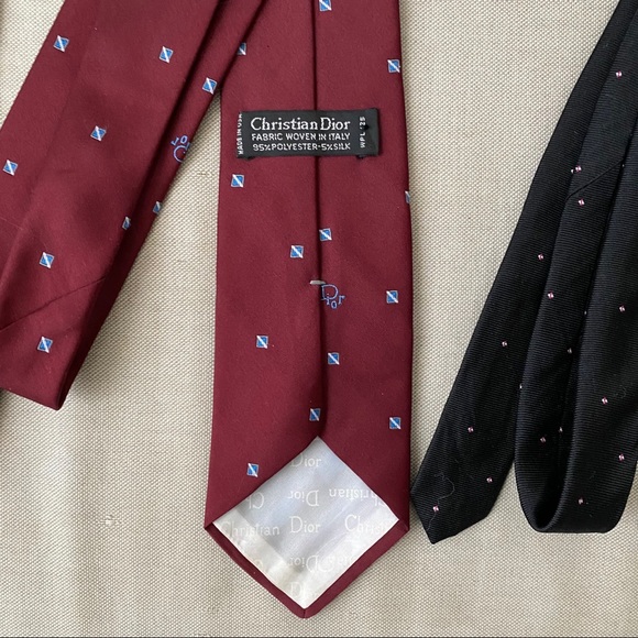 Christian Dior authentic vintage ties - Picture 7 of 8